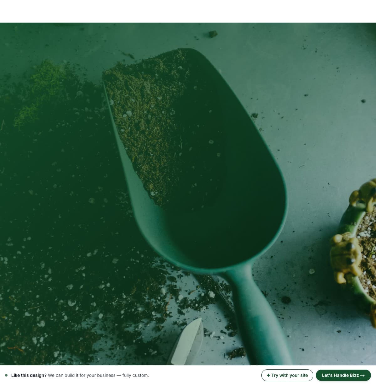 Greenscape template preview
