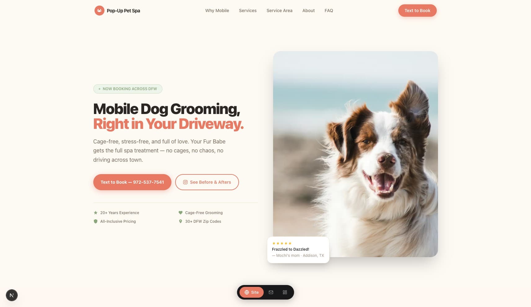 Paws & Claws template preview